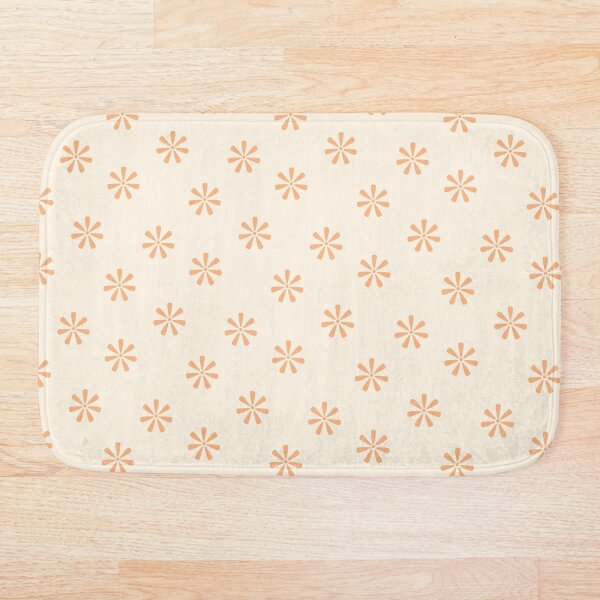 Item preview, Patrón de margaritas naranjas pequeñas designed and sold by Kozee.