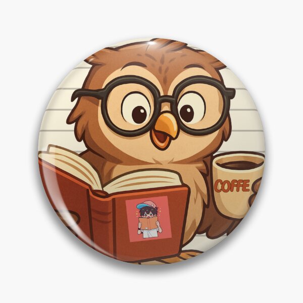 Artikelvorschau, Hibou Étudiant – Compagnon de LectureThe Studying Owl – Lesebegleiter entworfen und verkauft von Drawingshirts.