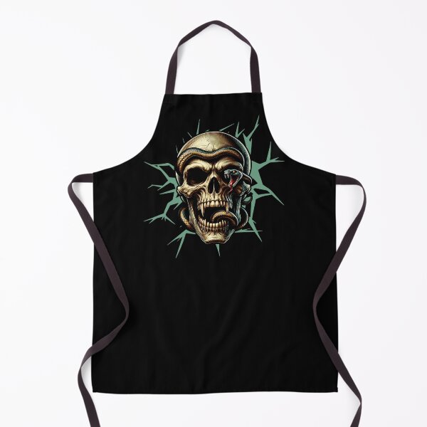 Item preview, Cool vampire skull with snake and thorns designed and sold by ReneMM.