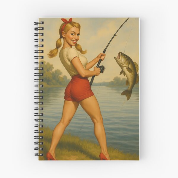 Item preview, FISHING GIRL designed and sold by Funnyartfactory.