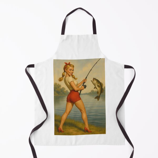 Item preview, FISHING GIRL designed and sold by Funnyartfactory.