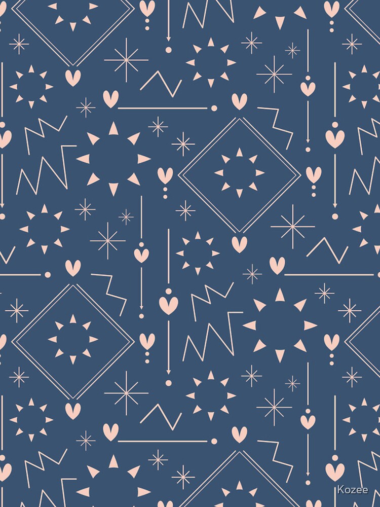 Thumbnail 5 of 5, iPhone Case, Magic Heart Pattern designed and sold by Kozee.