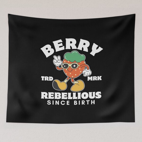 Item preview, Berry rebellious (strawberry) designed and sold by Peerless-Prime.