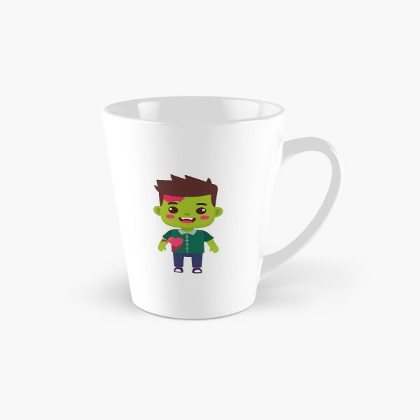 Item preview, Cute Zombie with Stitched Clothes and Heart-Shaped Blush designed and sold by PrintCreations9.
