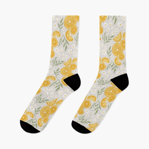 Item preview, Lemon & Daisy Pattern designed and sold by Kozee.
