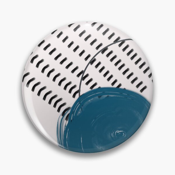 Item preview, Blue Color Swatch, Circle and Dashes designed and sold by strokes and splashes.