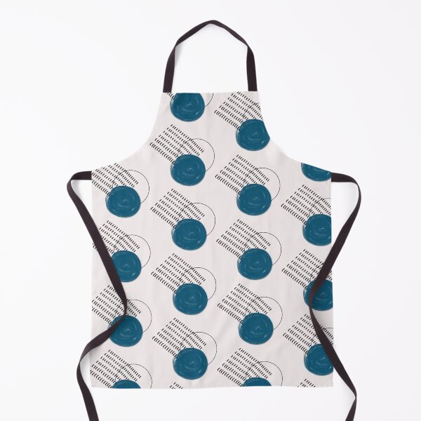 Item preview, Blue Color Swatch, Circle and Dashes designed and sold by strokes and splashes.