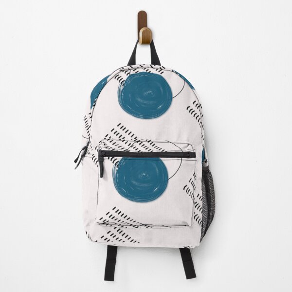 Item preview, Muestra de color azul, círculo y guiones designed and sold by strokes and splashes.