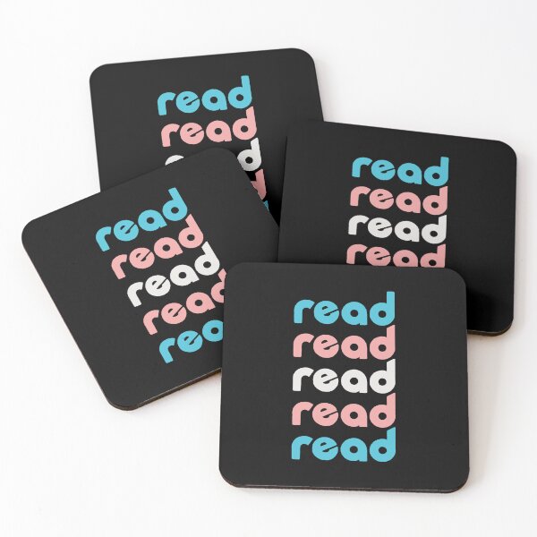 Item preview, read pride trans book flag designed and sold by DesignsByAND.