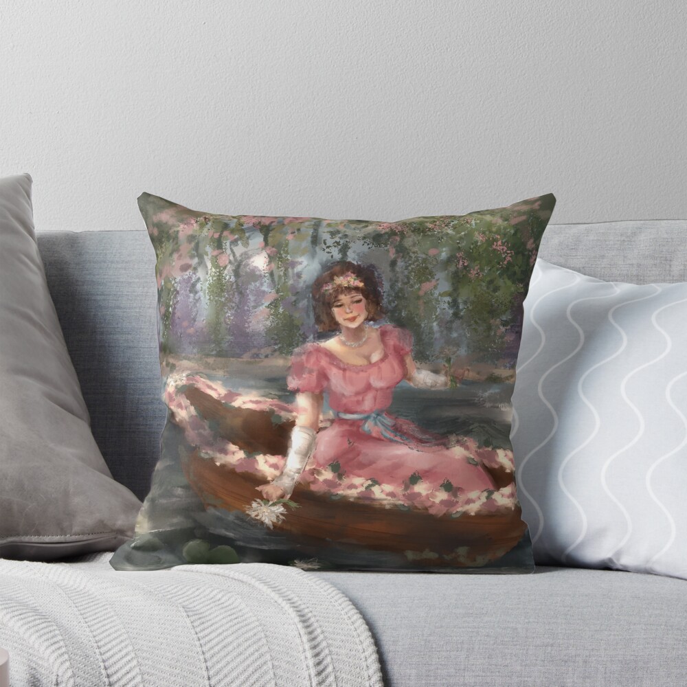 Item preview, Throw Pillow designed and sold by QuantumKey.