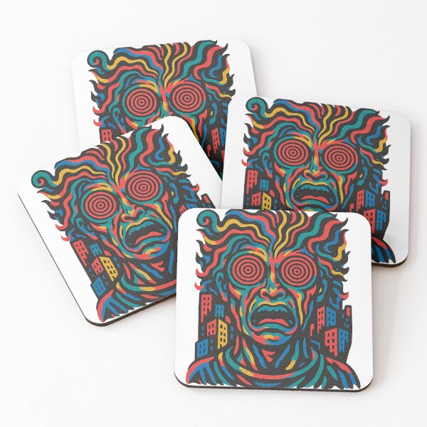 Item preview, Psychedelic Scream designed and sold by Daily-Drip-Tees.
