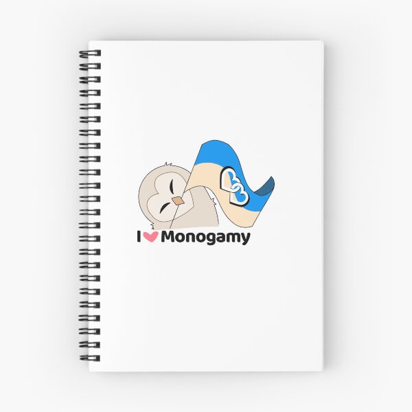 Item preview, Monogamy barn owl designed and sold by Rat_man_Real.