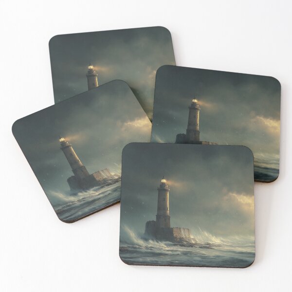 Item preview, Breaking Waves Lighthouse designed and sold by Boddicca.