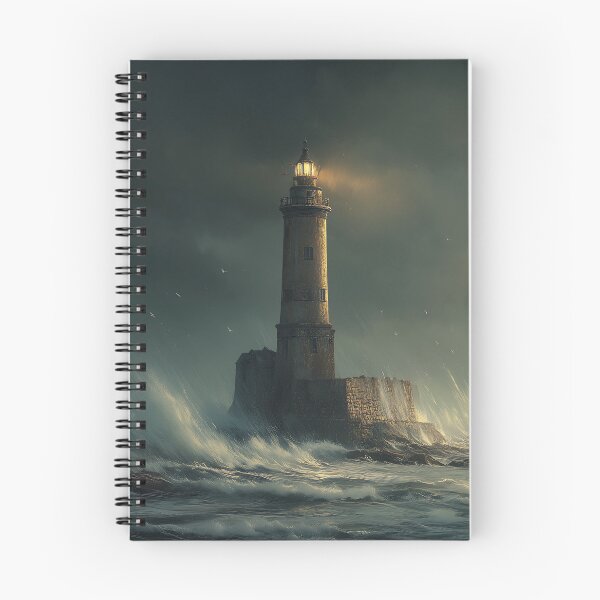 Item preview, Breaking Waves Lighthouse designed and sold by Boddicca.