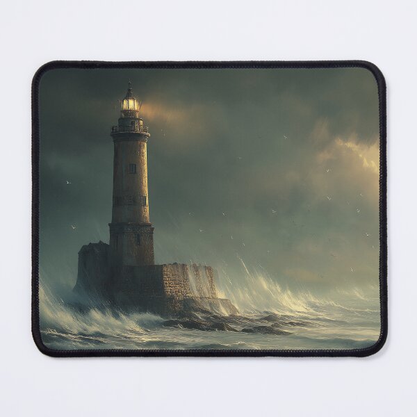Item preview, Breaking Waves Lighthouse designed and sold by Boddicca.