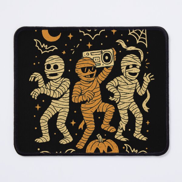 Item preview, Boogie Mummies – Retro Halloween Groove designed and sold by Threadfellas702.