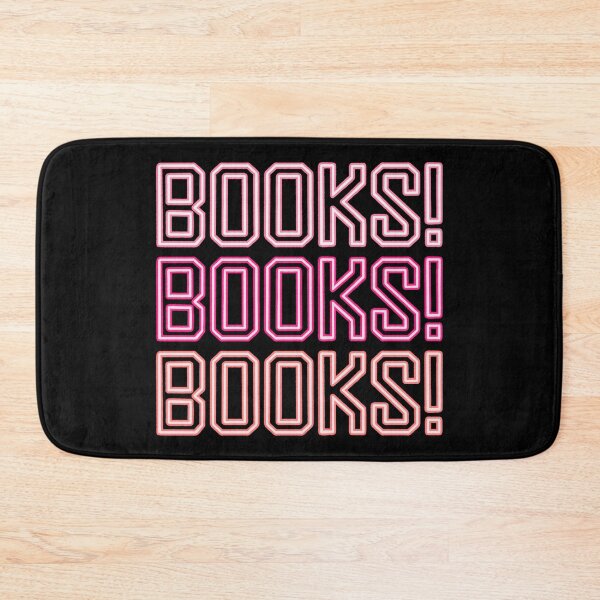 Item preview, books books books neon sign | pink designed and sold by DesignsByAND.