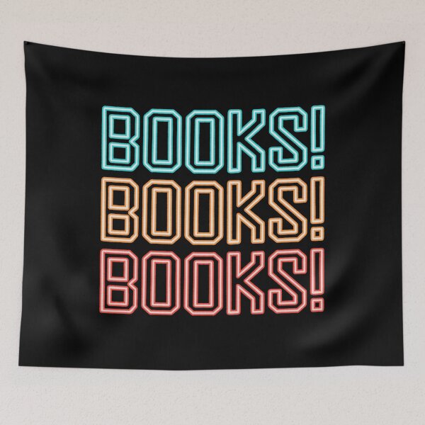 Item preview, books books books neon sign designed and sold by DesignsByAND.