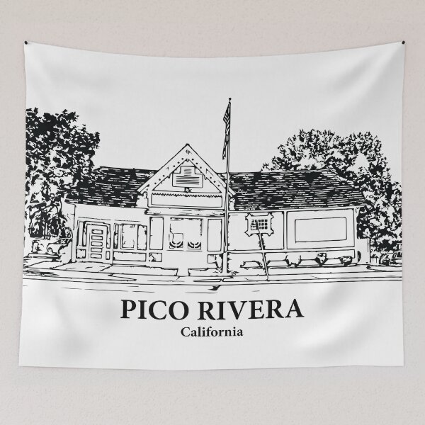 Item preview, Pico Rivera - California designed and sold by Lakeric Cityscapes.