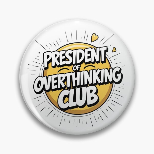 Item preview, Overthinking Club designed and sold by ASKprints.