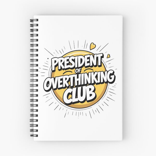 Item preview, Overthinking Club designed and sold by ASKprints.