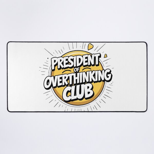 Item preview, Overthinking Club designed and sold by ASKprints.