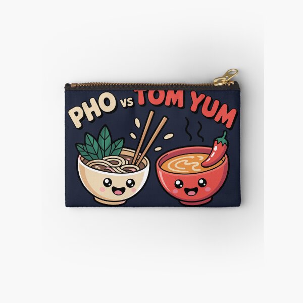 Item preview, Asian Noodle Fight - Pho VS Tom Yum - Funny designed and sold by Danh Style.
