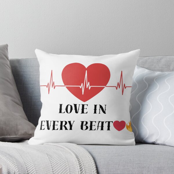 Item preview, L'amour à chaque battement – Cœur vibrant designed and sold by Drawingshirts.