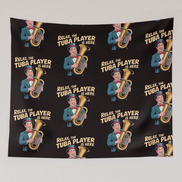 Item preview, Relax, the tuba player is here designed and sold by Agu210.
