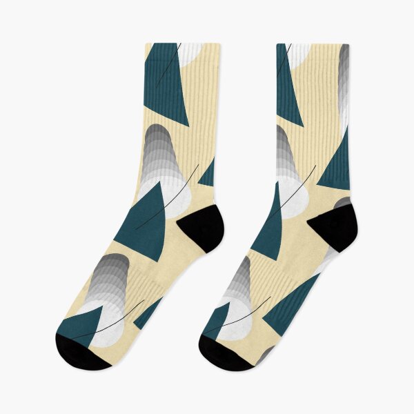 Artikelvorschau, Suprematistische Komposition, Dreieck, eine Linie und Kreise in verschiedenen Grautönen entworfen und verkauft von strokes and splashes.