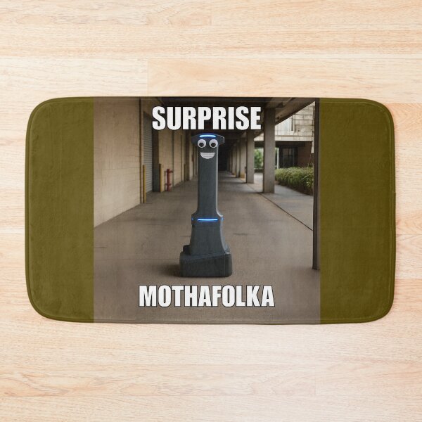 Item preview, Surprise Mothafolka – Marty Robot Meme Mashup designed and sold by Where Troubles Melt Like Lemon Drops.