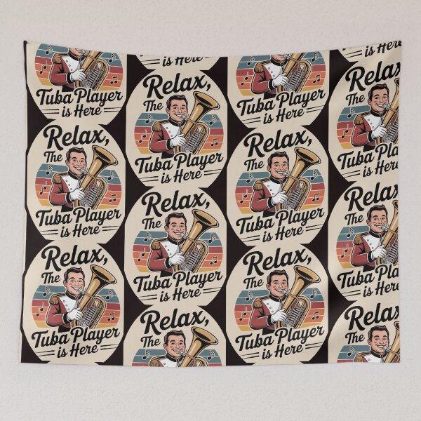 Item preview, Relax, the tuba player is here designed and sold by Agu210.