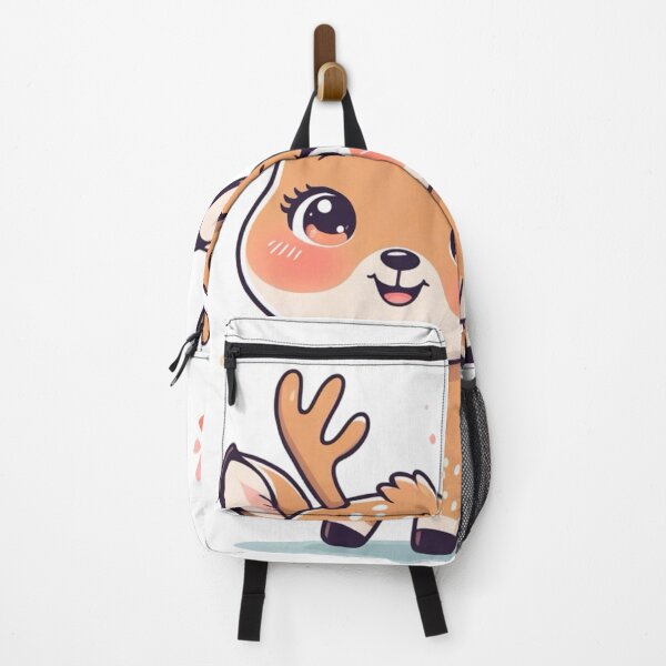 Item preview, Cute Baby Deer Cartoon – Kawaii Woodland Animal Illustration designed and sold by Tidarat-27.