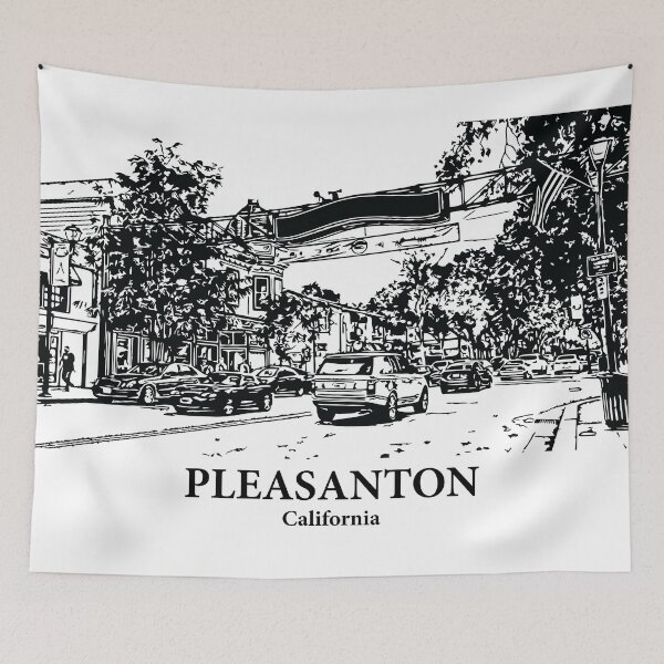 Item preview, Pleasanton - California designed and sold by Lakeric Cityscapes.