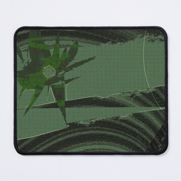 Item preview, Dark Abstract Forest – Organic Digital Energy in Green and Black designed and sold by PrometeoLight.