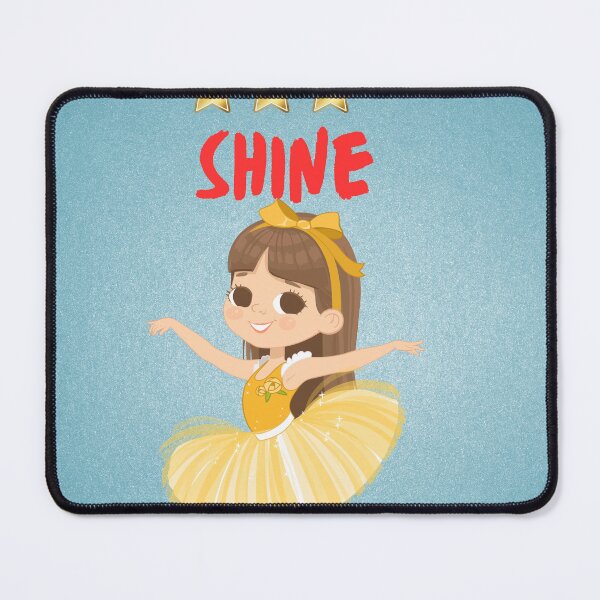 Item preview, Born to Shine – Née pour briller | Danseuse de ballet élégante designed and sold by Drawingshirts.