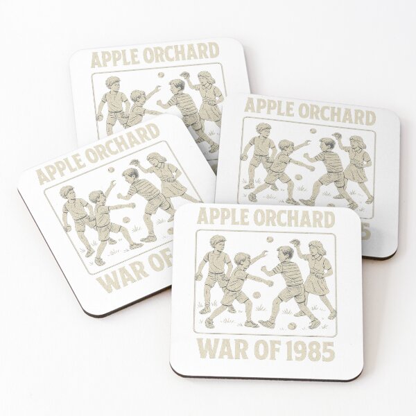 Item preview, Apple Orchard War of 1985 – Funny Vintage Childhood Battle Design designed and sold by REIBER AI.
