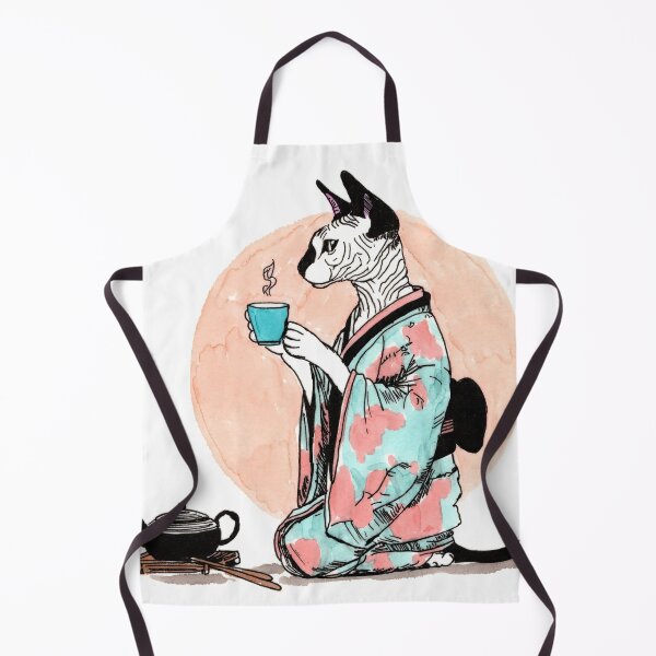 Item preview, Sphynx In Kimono designed and sold by Scribbles & Doodles by Jinx.