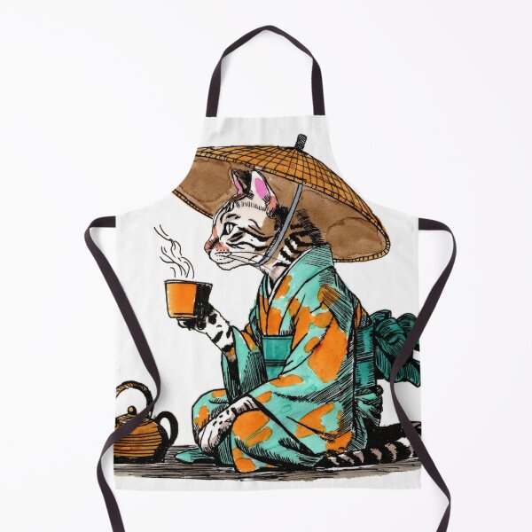 Item preview, Bengal in Kimono designed and sold by Scribbles & Doodles by Jinx.
