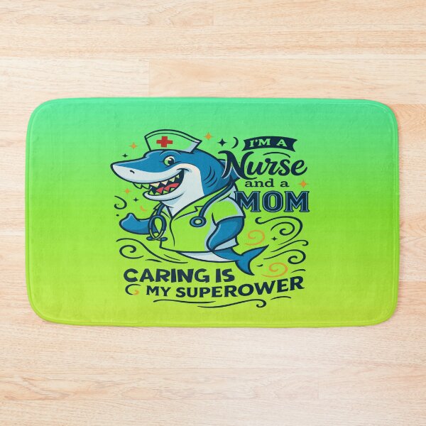 Item preview, Nurse and a MOM Caring is My Superpower | Women's Graphic Crewneck Nurse  designed and sold by skkyfaithArtz.