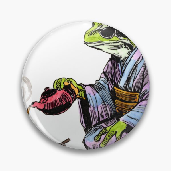 Item preview, Tea Frog designed and sold by Scribbles & Doodles by Jinx.