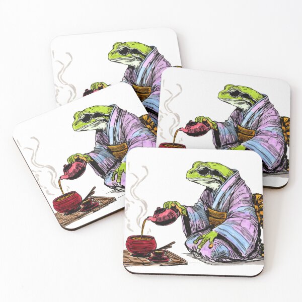 Item preview, Tea Frog designed and sold by Scribbles & Doodles by Jinx.