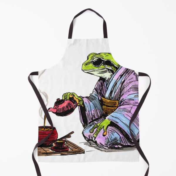 Item preview, Tea Frog designed and sold by Scribbles & Doodles by Jinx.