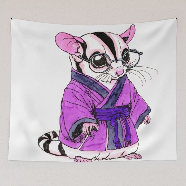 Item preview, Bathhouse Sugar Glider designed and sold by Scribbles & Doodles by Jinx.
