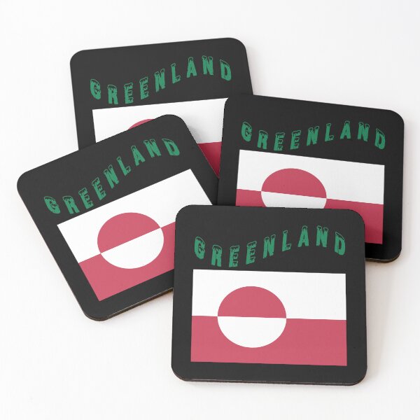 Item preview, Flag Greenland - Ice Waving designed and sold by Military Insignia Products.