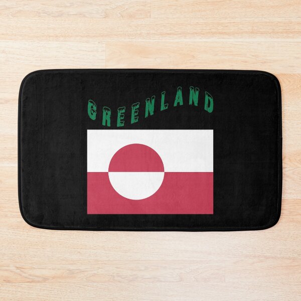 Item preview, Flag Greenland - Ice Waving designed and sold by Military Insignia Products.
