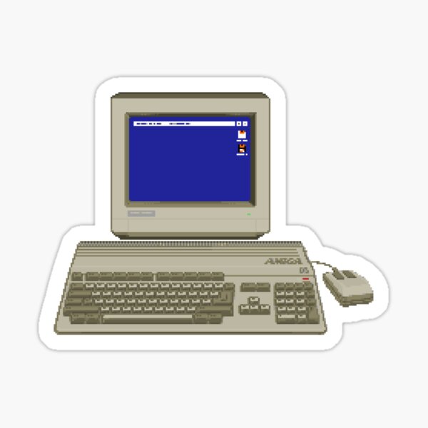 Item preview, Commodore Amiga 500 Retro Gaming - Original Pixel Art designed and sold by Vix in Japan / Rubbish Heap.