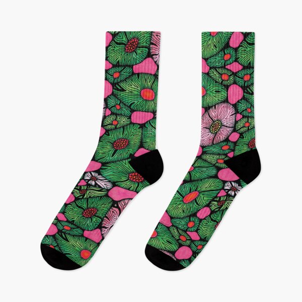 Item preview, Pattern № 1: Anemone magenta-green designed and sold by MCWestenbergh.