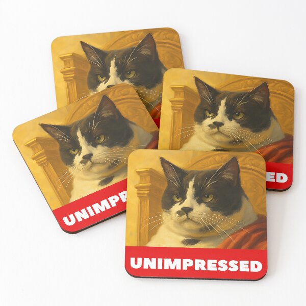 Item preview, UNIMPRESSED – The Judgement of Chonkus Maximus designed and sold by ChonkCoin.