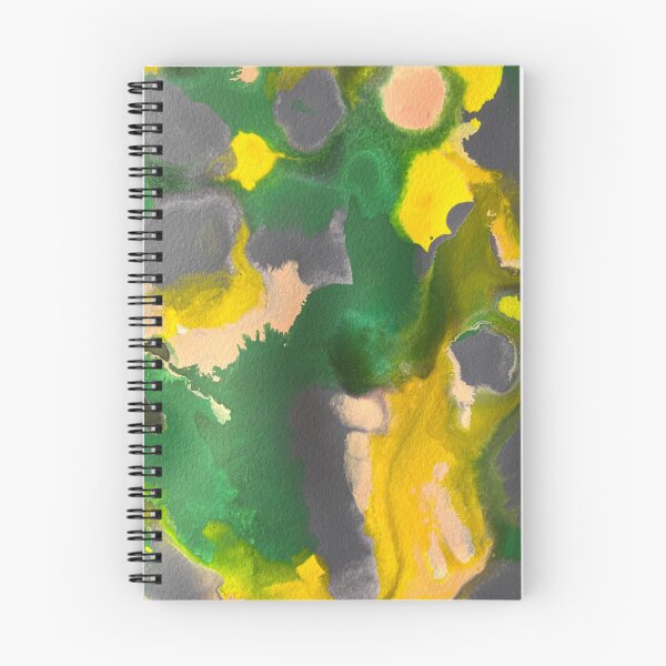 Item preview, Verdant Whimsy - Abstract in Green, Yellow & Purple v4 designed and sold by Adriana Lopes.